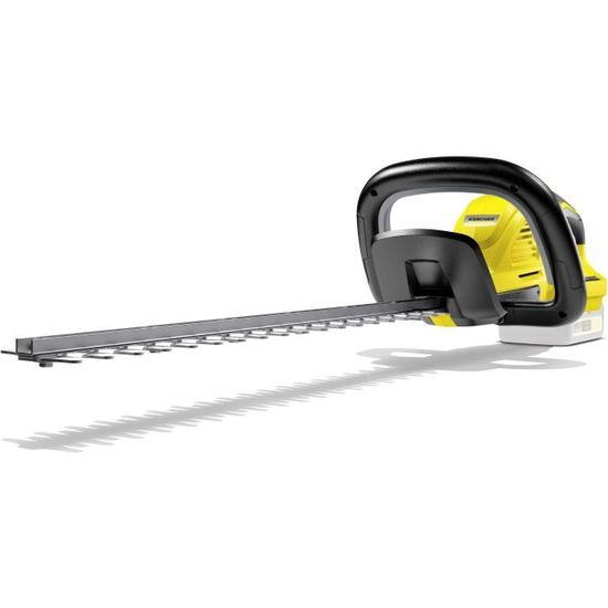 Taille-Haies Sans Fil Kärcher 18V - Lame 45cm Diamant - 2.68kg Léger - Autonomie 250m