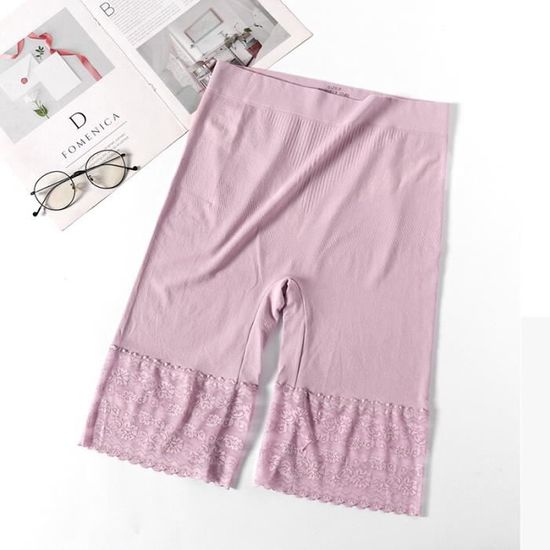 Caleçon femme dentelle blanche GRANDE TAILLE - Sous-vêtement