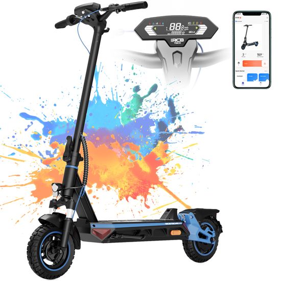 Trottinette électrique Hitway Trottinette Électrique Pliable - - Pneus