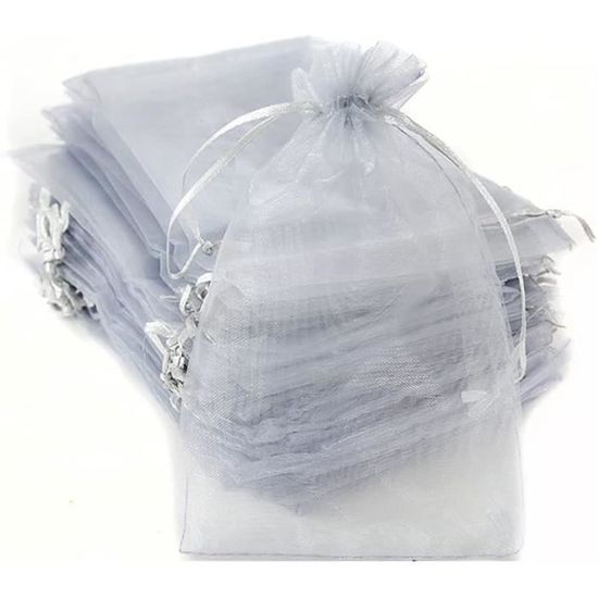 Petits sachets en organdi x10 - Coloris au choix - Jour de Fête - Boutique Jour de fête