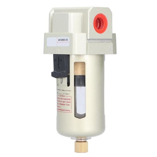 Mini Filtre à Humidité Pour Aérographe - Raccord 1/8 - Piège à Eau 5 Microns - Protection Contre L'Humidité Mini Filtre à Humidité Pour Aérographe - Raccord 1/8 - Piège à Eau 5 Microns - Protection Contre L'Humidité