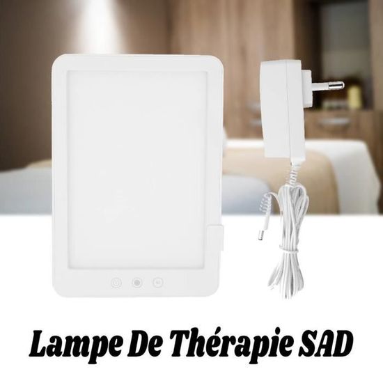 WIP-Lampe de luminothérapie - Lampe de thérapie SAD - ABS + acrylique - Lumière du Soleil Efficace Pour L'aide Depression-WIP1621