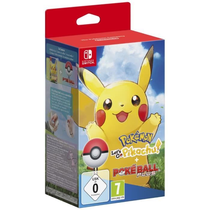 Pokémon: Let's Go, Pikachu + Poké Ball Plus - Édition Bundle