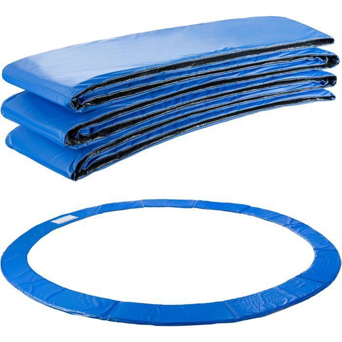AREBOS Coussin de Protection des Ressorts Pour Trampoline 457 cm Bleu