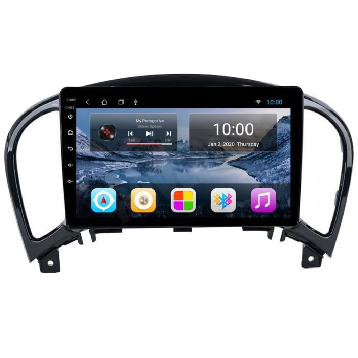 RoverOne Autoradio GPS Bluetooth pour Nissan Juke YF15 2010 2011 2012 2013 2014 Android Stéréo Navigation WiFi Écran Tactile
