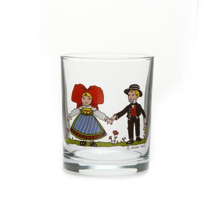 6 Verres à eau motif Hansi