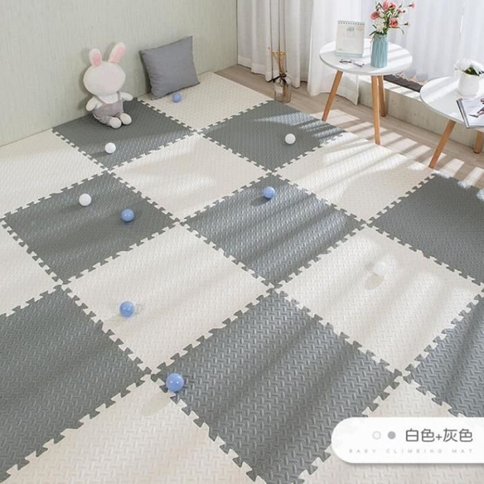 Tapis d'éveil,Tapis de Puzzle De bébé Tapis De Jeu Enfants Imbriqués L'exercice Carreaux Tapis Carrelage Jouets - Type M-9 pieces