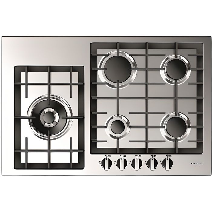 Fulgor Milano Plaque de cuisson à gaz, INOX
