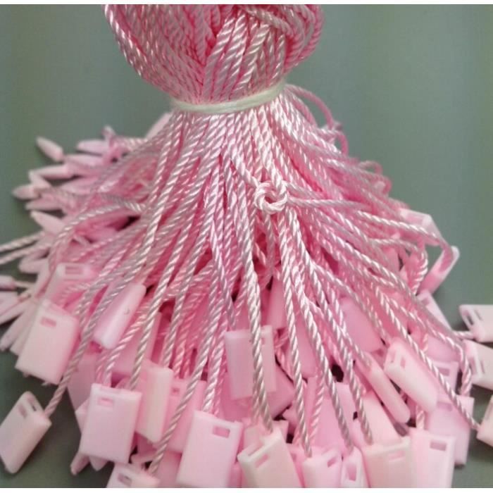 Pelotes de laine,Corde pour bagages, cordon suspendu, laçage, cordon pour parapluie - Type pink