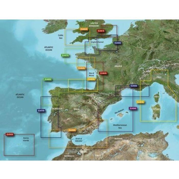 Carte BlueChart G2 Vision Small Modele EU466S