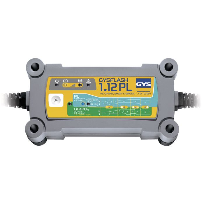 GYS GYSFLASH 1.12 PL 026902 Chargeur automatique 12 V 1 A