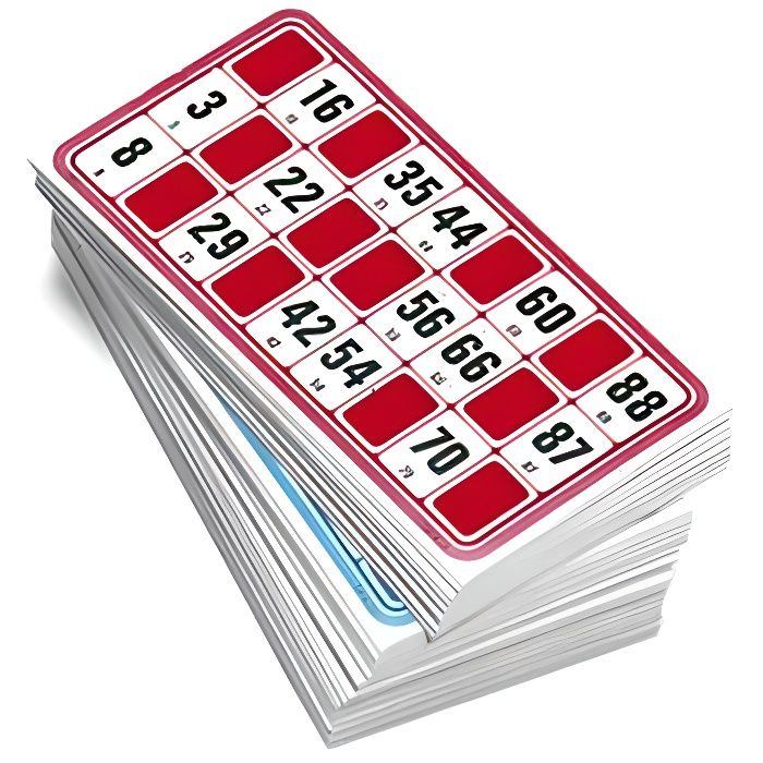 JEUJURA 96 cartes de loto