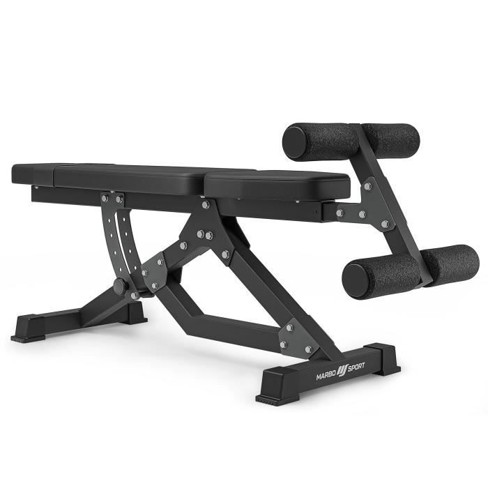 Marbo Sport Banc d'exercice réglable pour les muscles abdominaux MS-L110 2.0