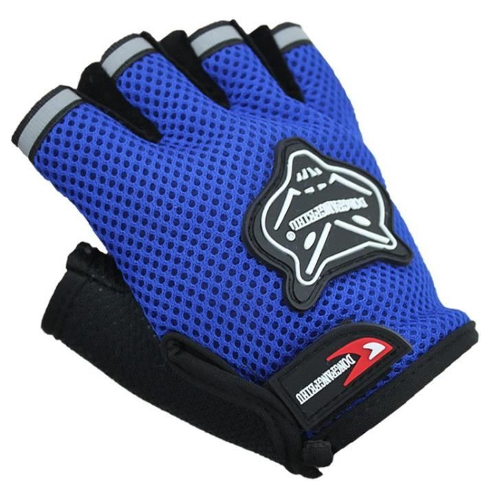 Gants de cyclisme demi-vélo d'été