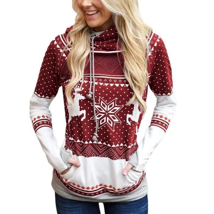 Pull de Noël Femme Impression