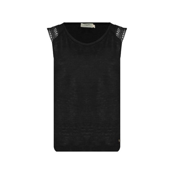 DEELUXE Débardeur dentelle SALLY Black
