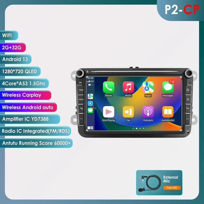 2G+16G Autoradio Android pour Volkswagen IN Passat Bsh Bsh CC Tiguan Turan GOLF POLO CHG rds Tsar multimédia 2din GPS stéréo