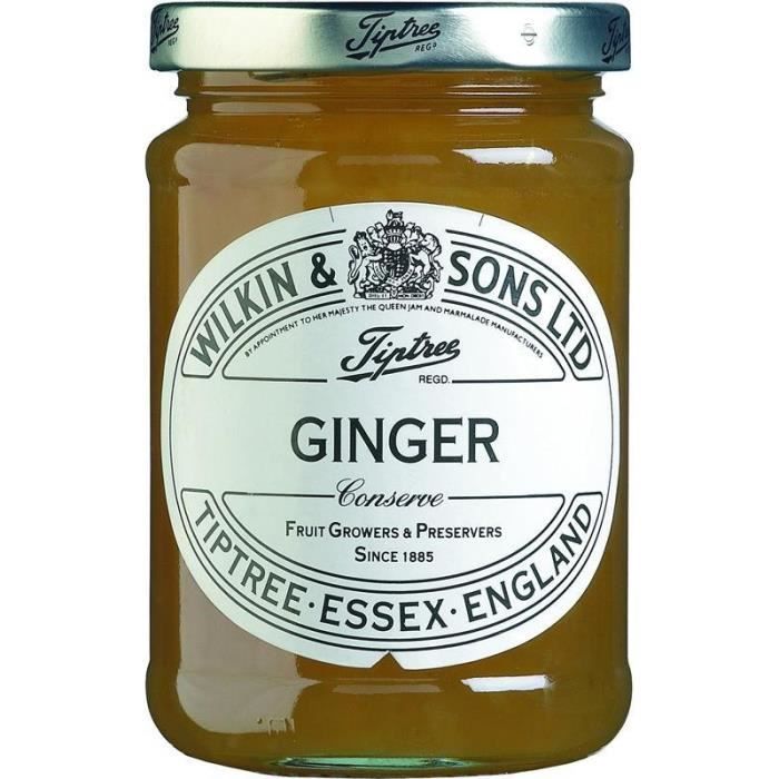 TIPTREE - Confiture De Gingembre 340G - Lot De 3