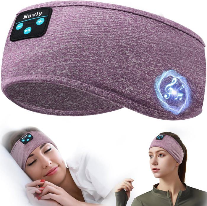 Casque De Sommeil Casque Bandeau Bluetooth Casque De Sommeil À Très Longue Durée DÉcoute Avec Haut-Parleurs Hd Hi Fi Intégrés