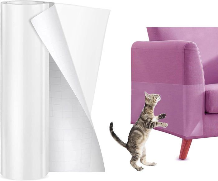 Comparer les prix de Protection Canape Chat Anti Griffe 20 * 500cmTransparent Anti Griffe Chat CanapéProtections Anti-RayuresAutocollant Rouleau