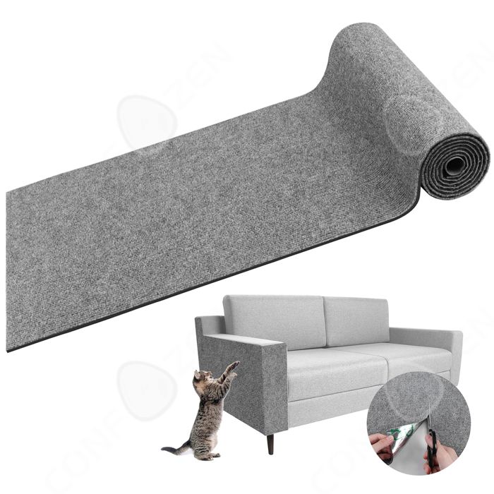 Comparer les prix de C tapis griffoir autocollant pour chat 2PCS 60x60x4cm protection de canapé sticker mural chat grimpant sur griffoir épaississant