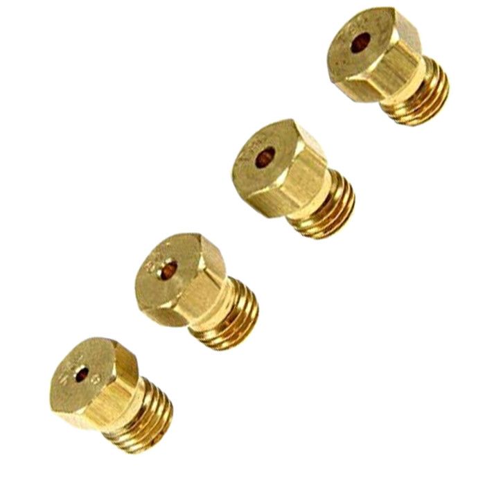 16 Pièces Gicleurs Gaz Kit Multitailles (0.5-1.1mm) Pour Gaz