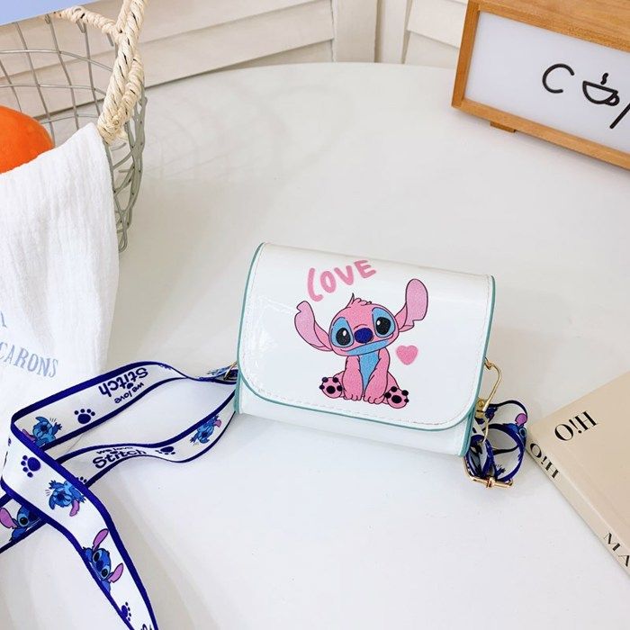 Sac Bandoulière Enfant + Porte-Monnaie Cœur - Ensemble Pu Et Tissu Pour Fille, Bretelle Réglable 112 Cm