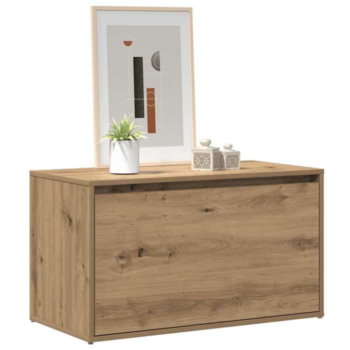 Elégant Banc dentrée 80x40x45 cm - chêne artisana Banc dentrée 80x40x45 cm chêne artisanal - bois dingénierie 80700