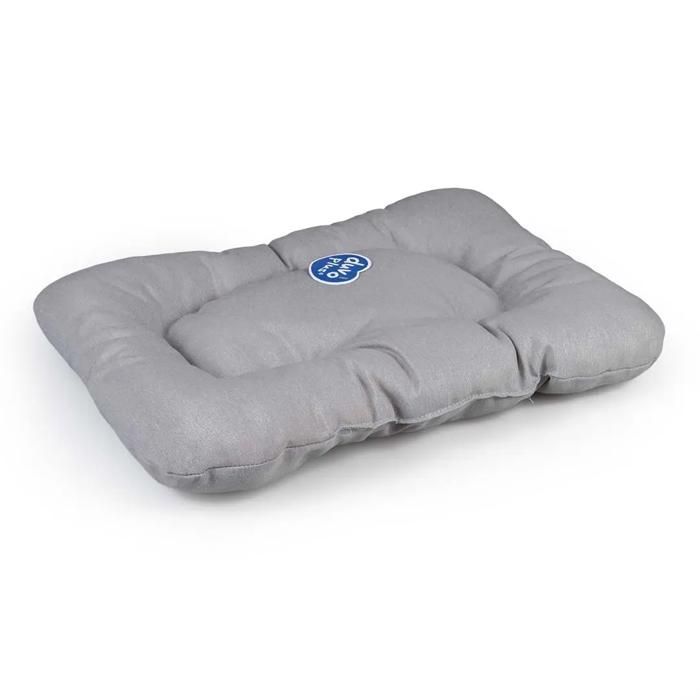 Coussin pour chien ovale Duvoplus Cozmo - gris clair - Gris - L / 80x55x10 cm