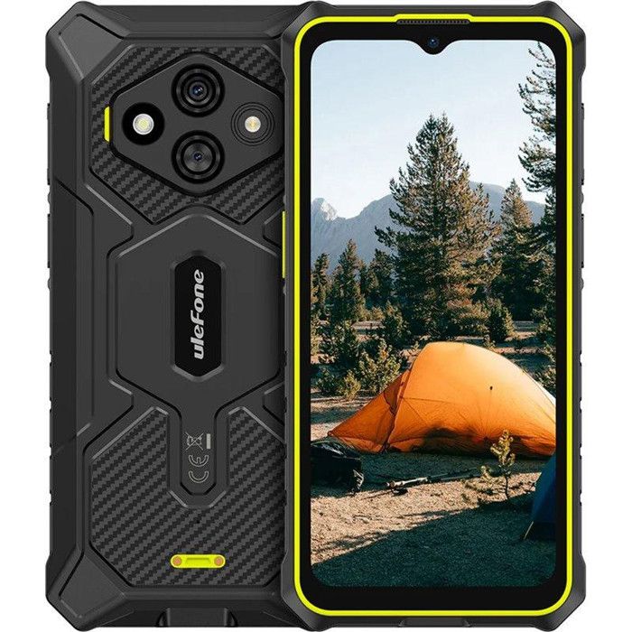 Ulefone RugKing 3 Pro Smartphone Rugged 6.56 8GB RAM 128GB Android 15 4G NFC IP68 Verde