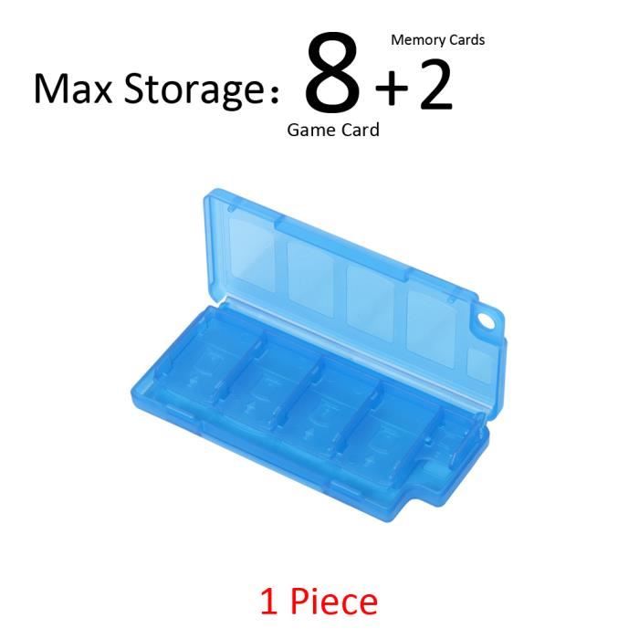 Lot De 8 Boîtes De Rangement Transparentes Pour Cartes – Plastique PP, 10.5x7.6x2.5 Cm – Idéal Pour Jeux, Bijoux, Perles