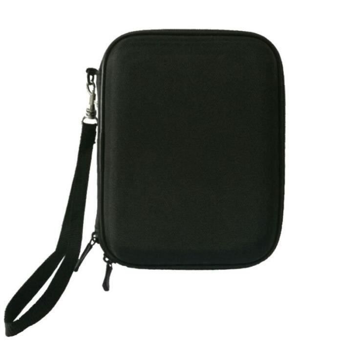 Étui De Transport Pour Disque Dur Externe 2.5" - Pochette Zippée EVA+PU, Neuf Avec étiquettes