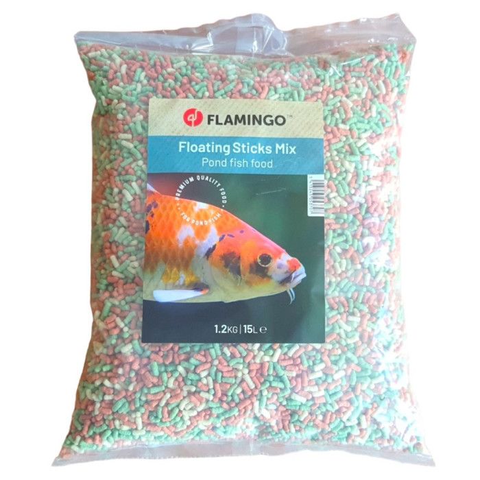 Comparer les prix de Nourriture poisson d'étang Sticks - ANIMALLPARADISE - 1.2 KG - Aliment complet pour poissons d'étang