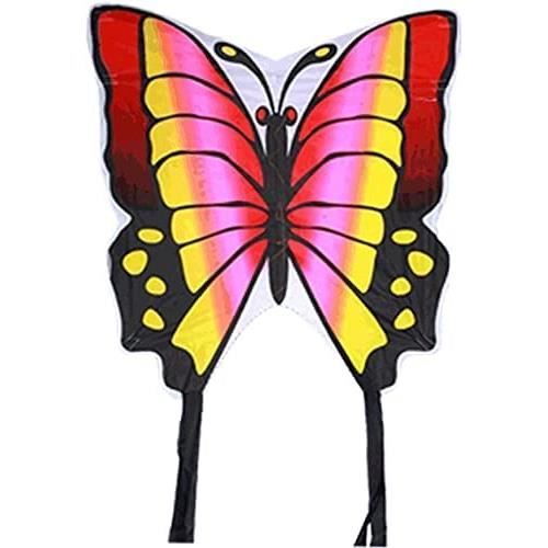 Cerf-Volant Papillon Enfant/Adulte - Grand Format 145x77cm Avec Ligne 100m