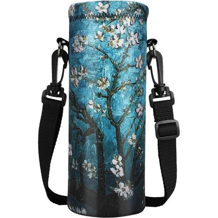 1 pièce Housse de bouteille d'eau de 40 oz avec sangle réglable et