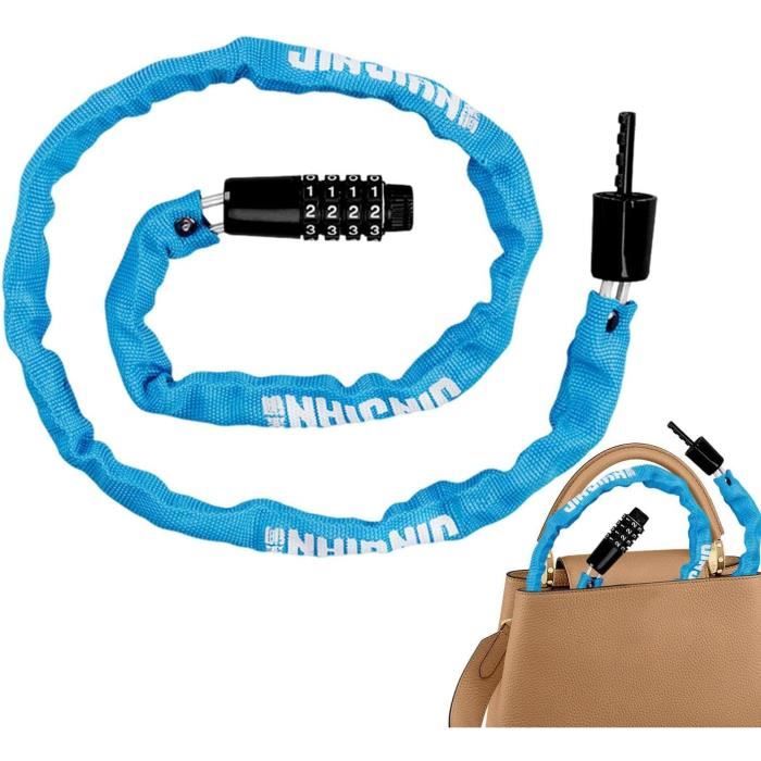 Kit Sécurité Moto Voiture - Chaîne 10mm 120cm + Cadenas Kit Sécurité Moto Voiture - Chaîne 10mm 120cm + Cadenas