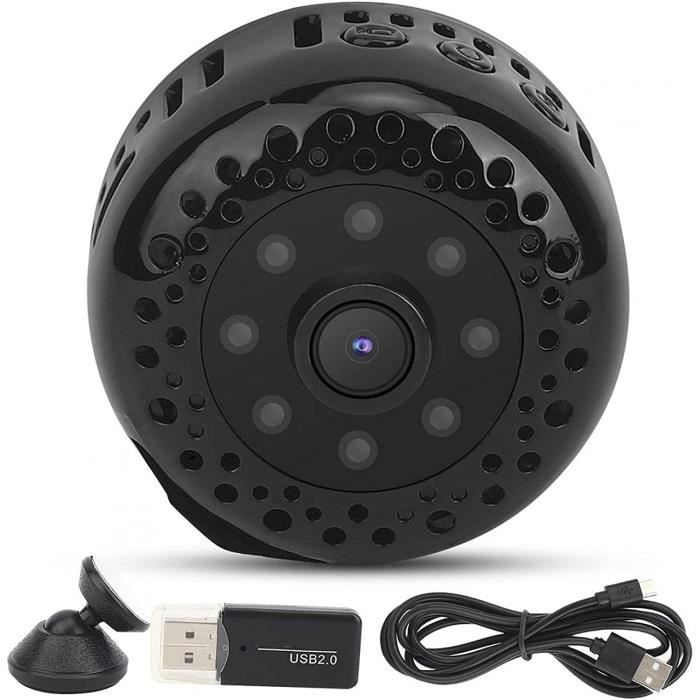 Stylo Caméra WiFi HD 1080P - Détection De Mouvement - Enregistrement En Boucle - Parfait Pour Classe Ou Voyage