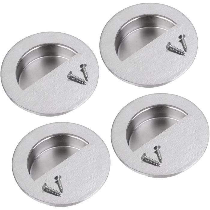 Lot de 100 grilles d'aération rondes en acier inoxydable - 35 mm - Pour Lot de 100 grilles d'aération rondes en acier inoxydable - 35 mm - Pour