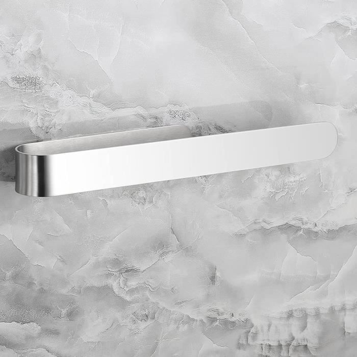 COSMIC Bathlifea Porte-serviette De Salle De Bain 60cm Barre De Serviette Chrome Type Installation Murale Type De Fixation Seulement Visse 90708415 COSMIC Bathlifea Porte-serviette De Salle De Bain 60cm Barre De Serviette Chrome Type Installation Murale Type De Fixation Seulement Visse 90708415