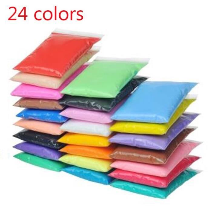 Pâte à modeler 12 couleurs – Fournitures artistiques créatives pour bricolage