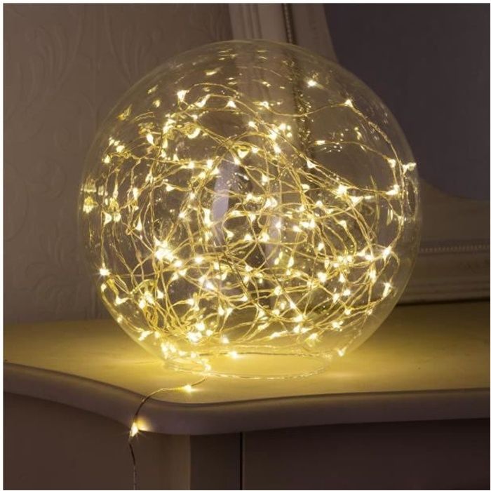 Homehome Guirlande lumineuse à LED en forme de cœur en pêche pour décoration de fête de mariage 1,5 m 10 LED 