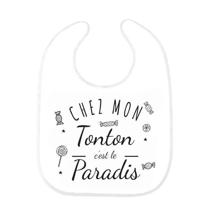 Bavoir Bebe Imprime Citation Naissance Chez Mon Tonton C Est Le Paradis Ref0287 Cdiscount Puericulture Eveil Bebe Bavoir Bebe Imprime Citation Naissance Chez Mon Tonton C Est Le Paradis Ref0287 Cdiscount Puericulture Eveil Bebe