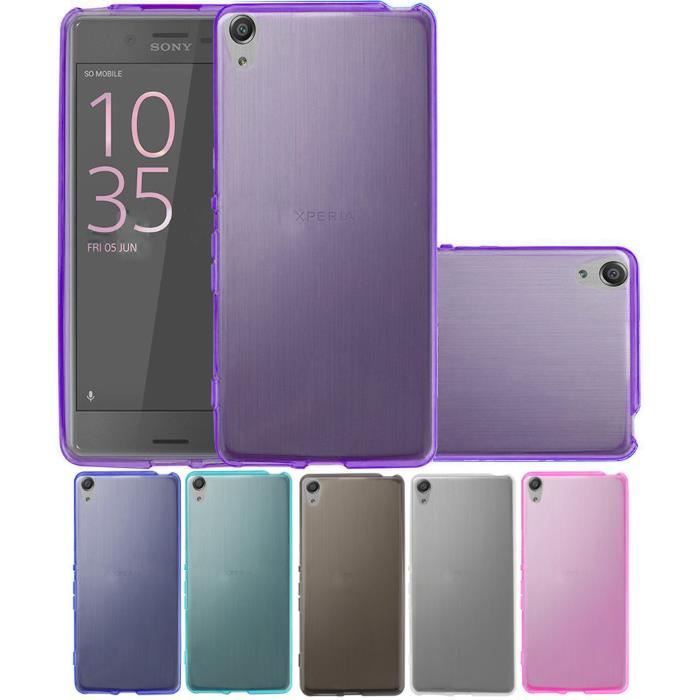 Coque Ultra Fine Noire XCase Pour Sony Xperia Z2 - Protection Discrète Et Légère - Neuf