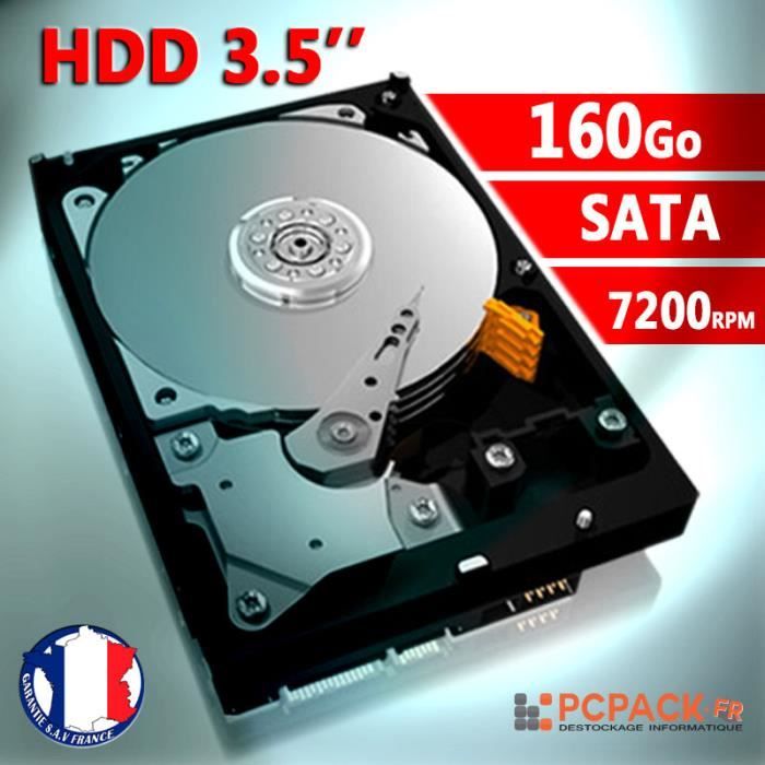 Disque Dur 160Go Sata 3.5