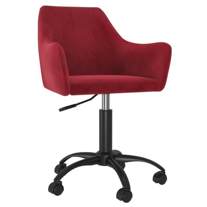 Chaise de bureau - DREAMMESPACE - Rotative 360° - Réglable en hauteur