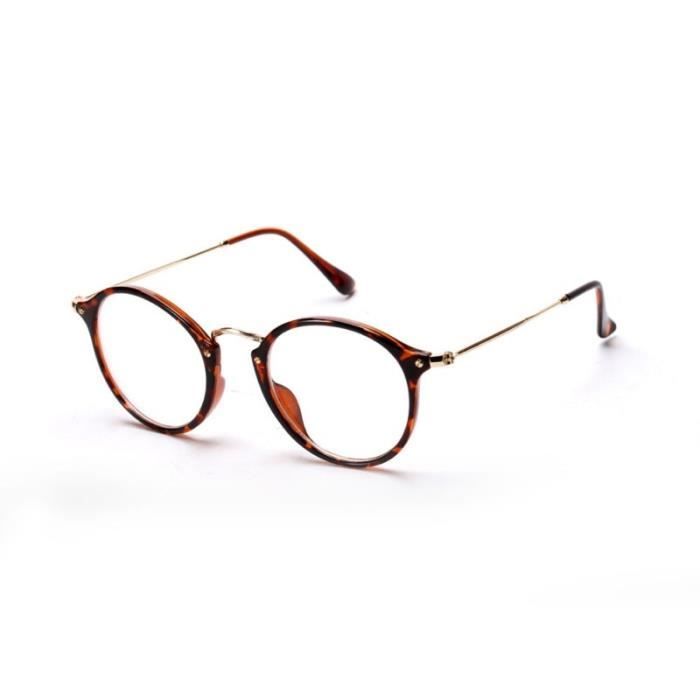 Monture de vue ronde homme Cdiscount