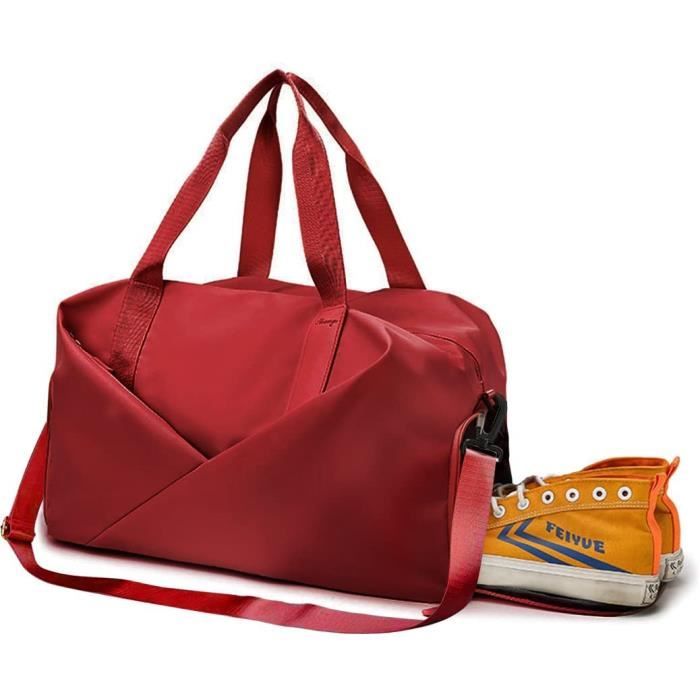 Sac de sport, sacs de sport Sacs de sport Femmes sèches / humides séparées  sac fourre-tout de gym avec chaussure adulte femme