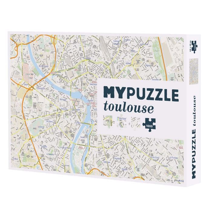 Puzzle Toulouse - Mypuzzle - 400 pièces - Voyage et cartes