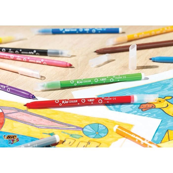 157 M36 Crayons de couleur tendres pour dessin et coloriage Boîte en métal avec 36 couleurs lumineuses assorties Prise en main douce et confortable Staedtler Ergosoft 157 