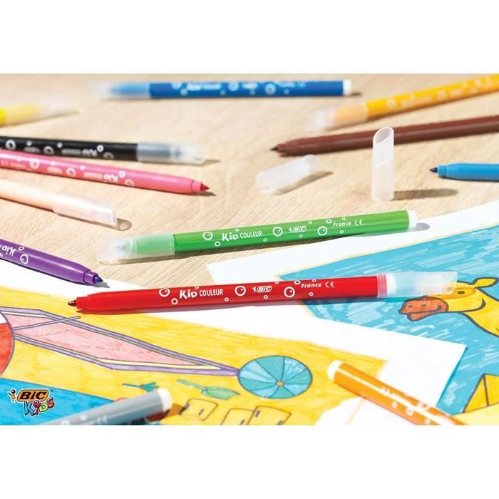 157 M36 Crayons de couleur tendres pour dessin et coloriage Boîte en métal avec 36 couleurs lumineuses assorties Prise en main douce et confortable Staedtler Ergosoft 157 